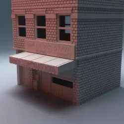 Urban Pizza Building 28mm