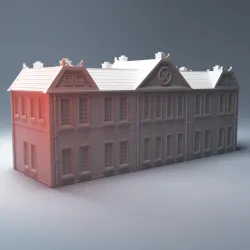 Urban School Stewart Academy Building 28mm
