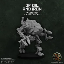 "Vagabond" Light Rig | Dieselpunk Mech