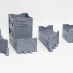 Vallum Pattern Bastion - Modular Wargaming Terrain