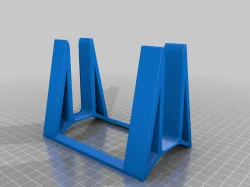 Vertical Laptop Holder V2 Heavy Duty - Self Adjusting