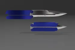 Vibroblade inspired Balisong/Butterfly Knife