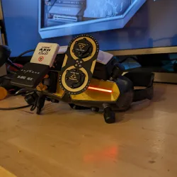 Walksnail Goggles X LED Cover with HDZero and Steadyview X