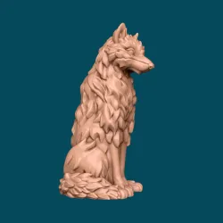 Walnut, a wolf companion