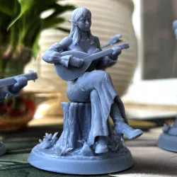 Wood Elf Bard Pose 1