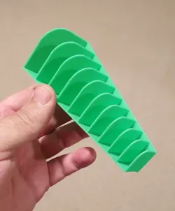 Wrench Holders for Compact Fit in Drawers
