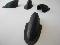 3D printed servo horn cover for rc plane