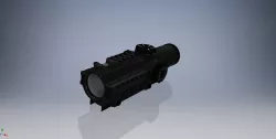 4x power rifle scope