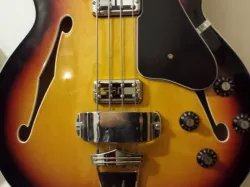 Adapter to mount jazz bass pickup shield on fender coronado bass ii (modern player reissue)