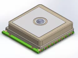 Alpha Micro PA6H GPS Receiver & Patch Antenna Module