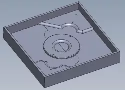 Aluminum casting mold