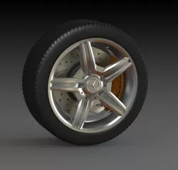 AMG wheel