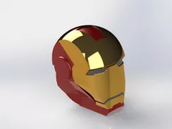 Casco de IronMan_ Solidworks
