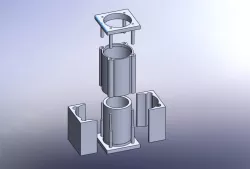casting mold for inline-boxer-motor linear (1)