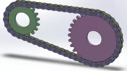 Chain drive (parametric)