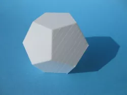"Completely" Solid Dodecahedron