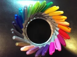 Crown of 24 Sharpie Fine Point Pens [updated]