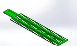 Curtain side chassis
