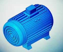 DC Motor (exploded view)