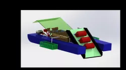 Desilting water Surface Robot