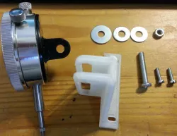 Dial indicator support for ANYCUBIC I3 MEGA