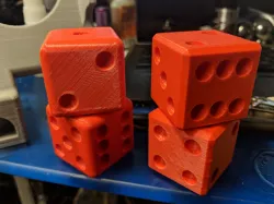 Dicey dice, twice as nice...