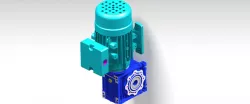 Electromotor(0.18 KW)&Gearbox (type40/1-100)