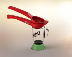 EXPRIMIDOR CON SU RESPECTIVO VASO.
