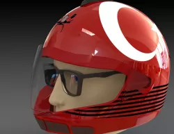 HELMET MOTORCYCLE MODEL