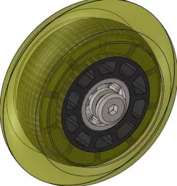 Inline skate wheel