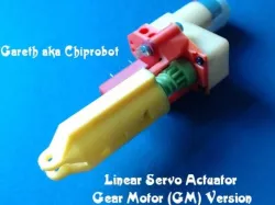 Linear Servo Actuator (GM) Gear Motor Version