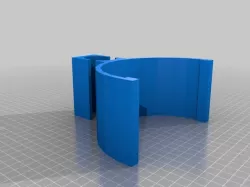 Metal detector arm cuff