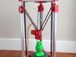 Mini Kossel V-Slot 3D Printer