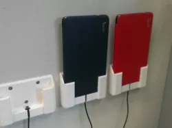 Nexus 7 (2013)  with Poetic SLIMLINE Case Wall Mounted Dock