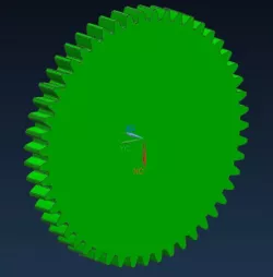 NX11 Gear Template