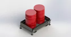 Oil Spil Metal Pallet
