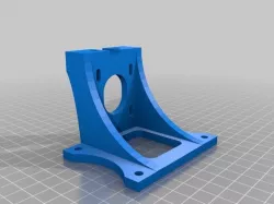 Parametric lower Z (motor) mounts for AO / MendelMax printers
