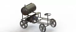 Pneumatic vehicle