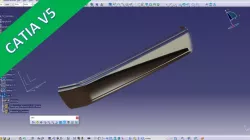 Rear - Bumper Catia v5 / NX 12