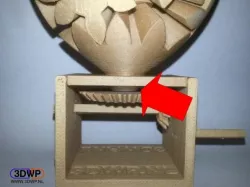 Ring For Hand Cranked Heart Gear