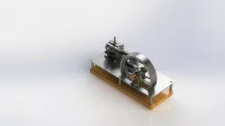 SIMPLIFIED CORLISS STEAM ENGINE
