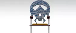 skeleton chair