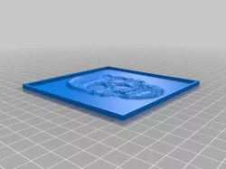 Skull SQUARE 3D PRINT FILE