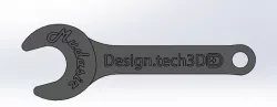 Spanner Keychain