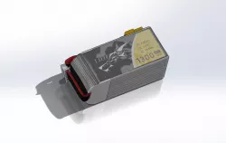 Tattu 1300mAh 4s 75c LiPo battery
