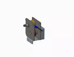Throttle with adjustable drag and detent