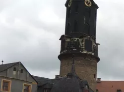 Tower of the City Castle from German City Weimar.