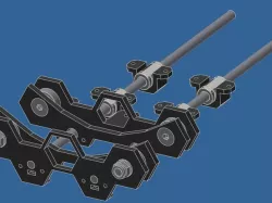 True variable width spool Holder