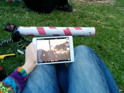 Tubescope: $0-20 Refractor Telescope with camera mount