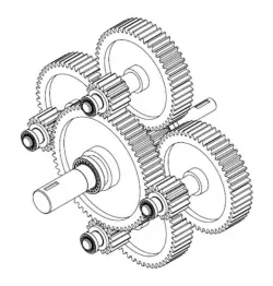 Turbo Propeller Engine Gear Box